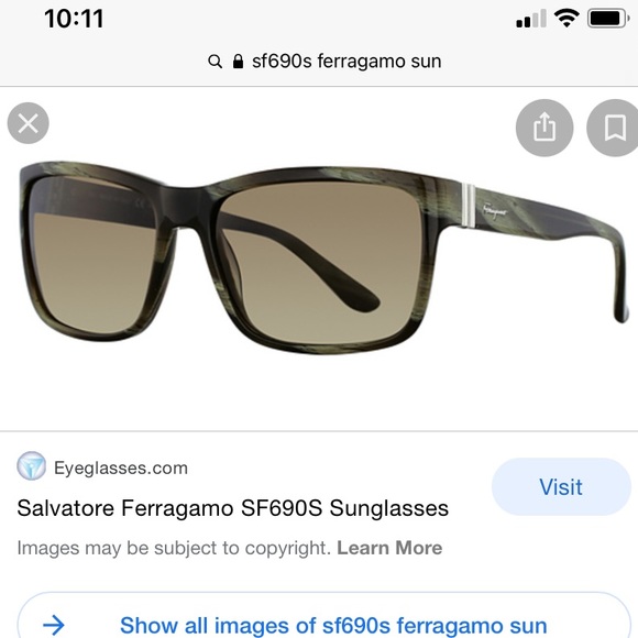 Salvatore Ferragamo Accessories - Salvatore Ferragamo Sunglasses Unisex